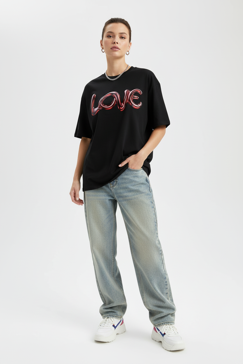 Liquid Love Oversized Shirt